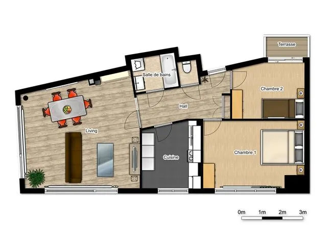 Appartement te huur in Bruxelles – 1/10