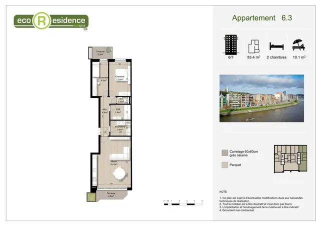 Appartement te koop in Liège – 1/4