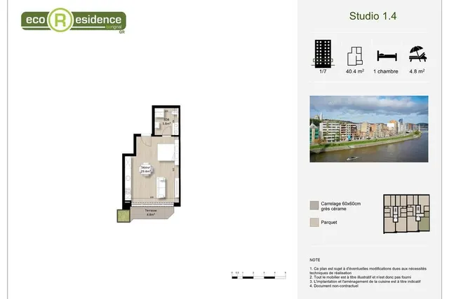 Apartment for sale in Liège – 1/5