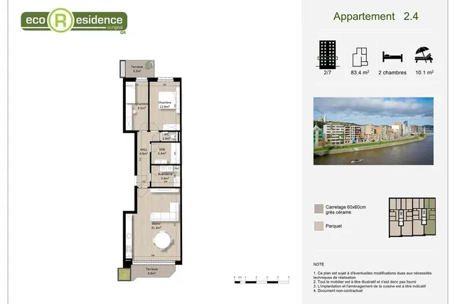 Apartment for sale in Liège – 1/10