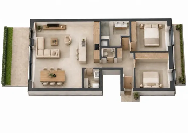Appartement à vendre à Kluisbergen – 1/5