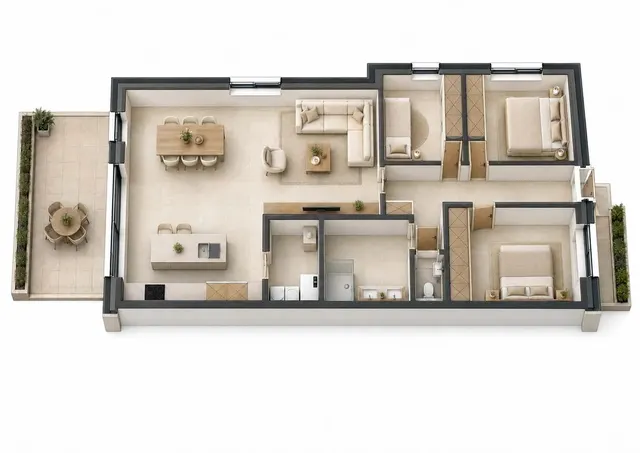 Apartment for sale in Kluisbergen – 1/5