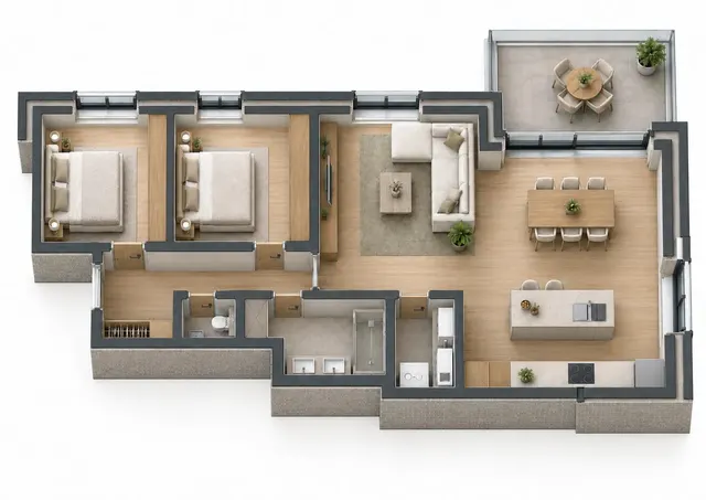 Apartment for sale in Kluisbergen – 1/6