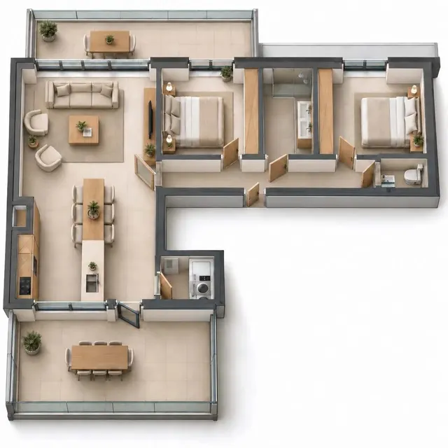 Apartment for sale in Kluisbergen – 1/5