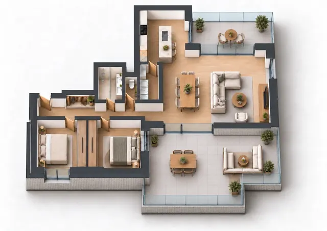 Apartment for sale in Kluisbergen – 1/7