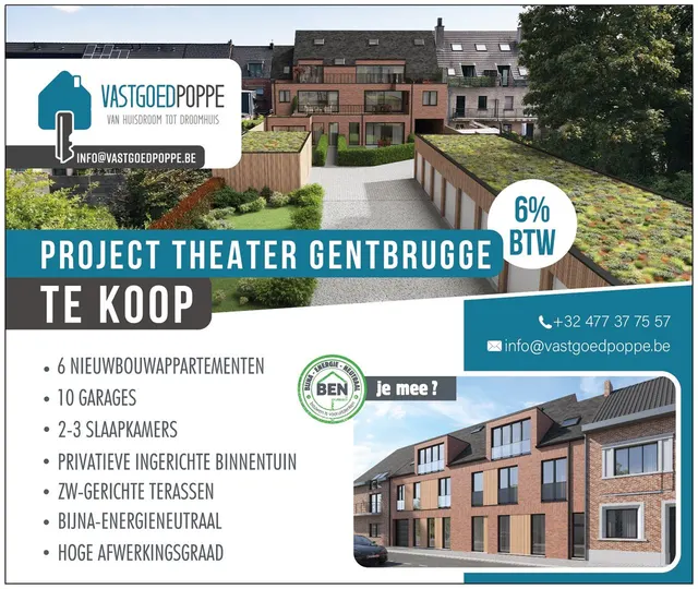 Duplex à vendre à Gentbrugge – 1/8