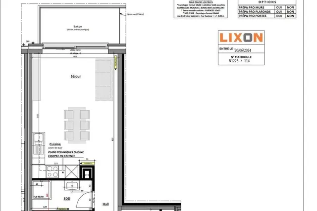 Appartement à vendre à Ciney – 1/7