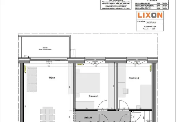 Appartement à vendre à Ciney – 1/7