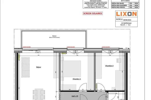 Appartement à vendre à Ciney – 1/7