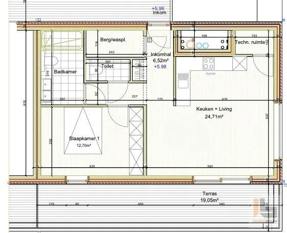 Apartment for sale in Ronse – 1/10