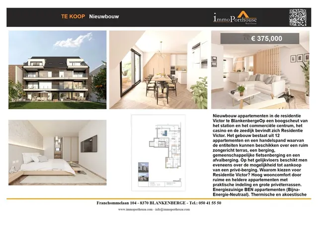 Appartement te koop in Blankenberge – 1/10