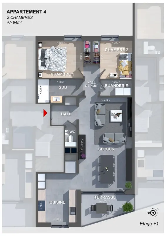 Appartement te koop in Liège – 1/10