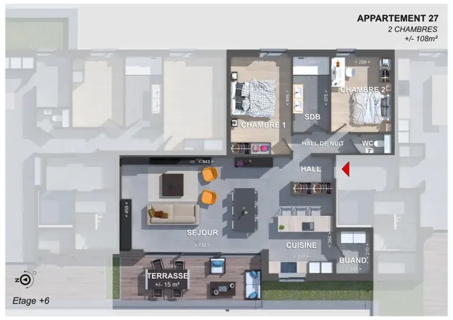 Appartement te koop in Liège – 1/10