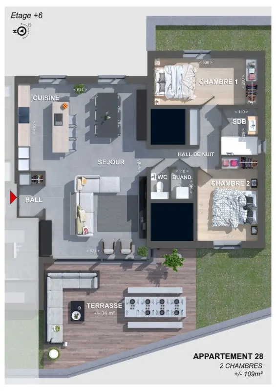 Appartement te koop in Liège – 1/10