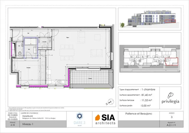 Appartement à vendre à Liege – 1/10