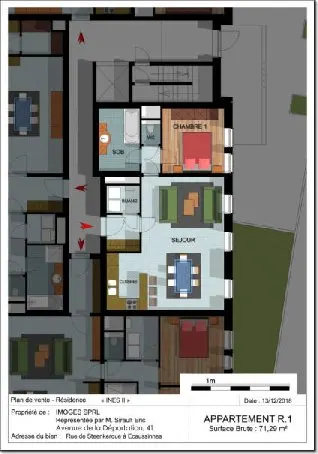 Appartement à vendre à Soignies – 1/6
